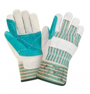 Перчатки спилковые комбинир. 2Hands 0110